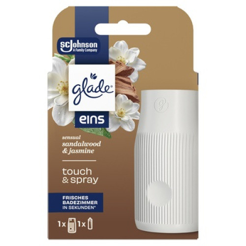 Glade eins touch & spray Starter Set Sensual Sandelwood & Jasmine 1St Glade eins touch & spray Starter Set Sensual Sandelwood & Jasmine 1St