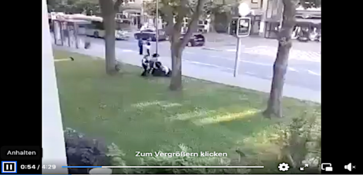 Festnahme nach Widerstand durch Randalierer Festnahme nach Widerstand durch Randalierer