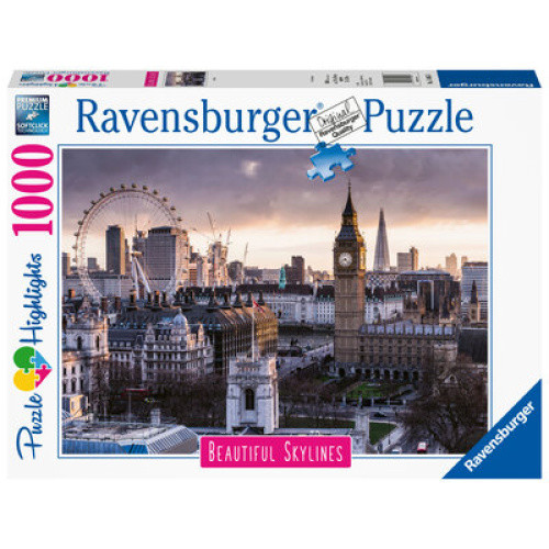 Ravensburger BEAUTIFUL SKYLINES ´London´ (1000 Teile), weltbekannte Metropole als Skyline-Puzzle. Te Ravensburger BEAUTIFUL SKYLINES ´London´ (1000 Teile), weltbekannte Metropole als Skyline-Puzzle. Te