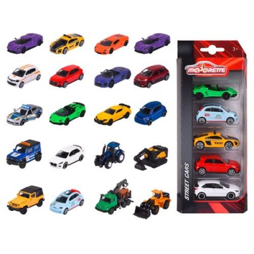 MAJORETTE 1.64 5ER PACK MAJORETTE 1.64 5ER PACK