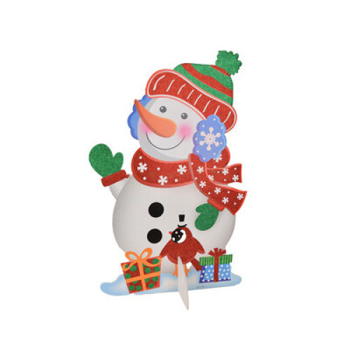 Papier Aufst. Schneemann L86cm Papier Aufst. Schneemann L86cm