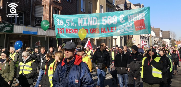 Eine zweistellige Lohnerhöhung kostet die Stadt Millionen