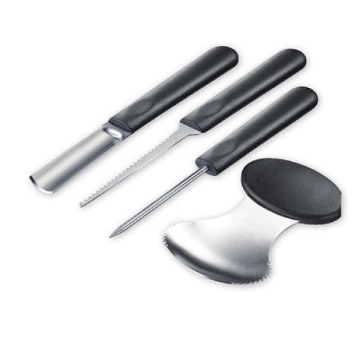 Kürbis Schnitzset 4-teilig 1Set Kürbis Schnitzset 4-teilig 1Set