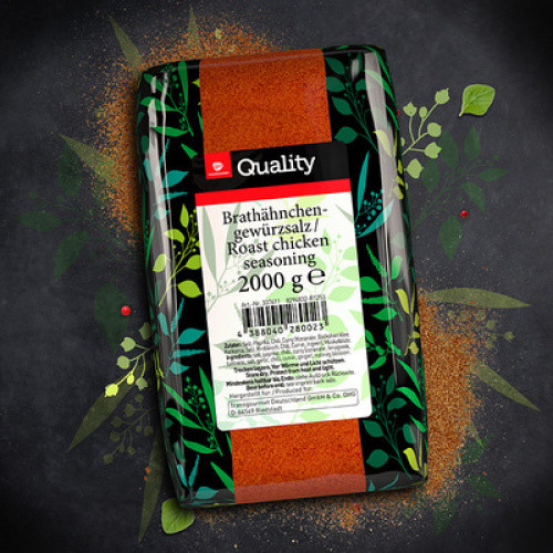 Brathähnchengewürzsalz 2000g Brathähnchengewürzsalz 2000g