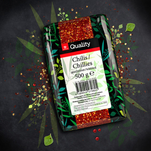 Chilis geschrotet 500g Chilis geschrotet 500g