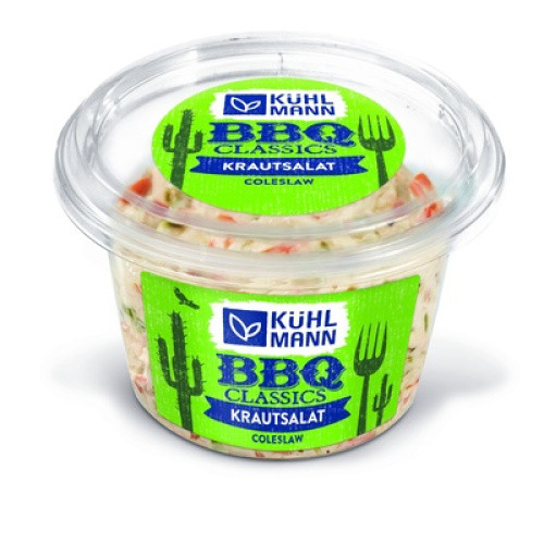 BBQ Krautsalat Coleslaw frisch 350g BBQ Krautsalat Coleslaw frisch 350g