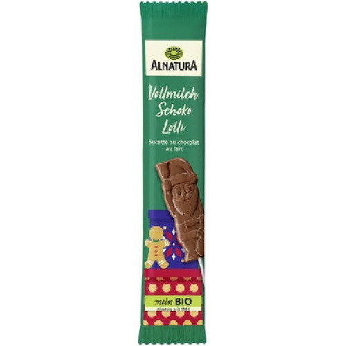 Bio Winter Lolli Schokolade Vollmilch 15g Bio Winter Lolli Schokolade Vollmilch 15g