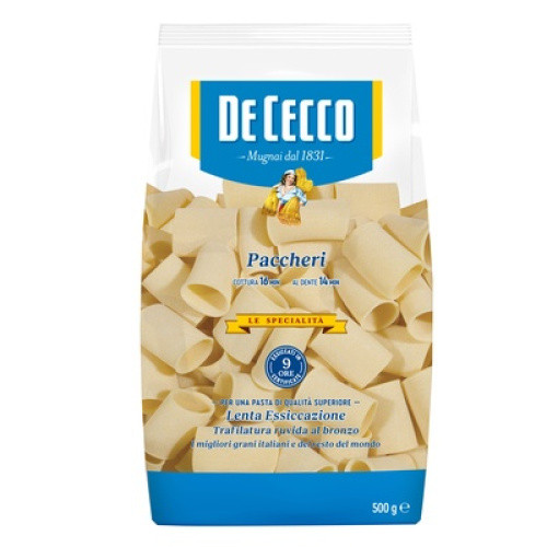 De Cecco Paccheri 500g De Cecco Paccheri 500g