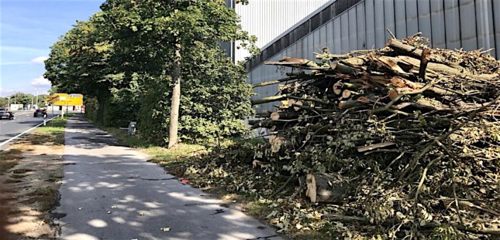 Straßen.NRW wurde aus Gründen der Wegesicherung tätig Straßen.NRW wurde aus Gründen der Wegesicherung tätig