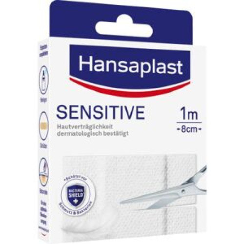 Hansaplast Sensitive Pflaster Hypoallergen 1mx8cm Hansaplast Sensitive Pflaster Hypoallergen 1mx8cm