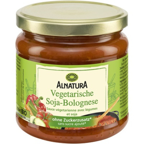 Bio Sauce Vegetarische Soja-Bolognese 350ml Bio Sauce Vegetarische Soja-Bolognese 350ml