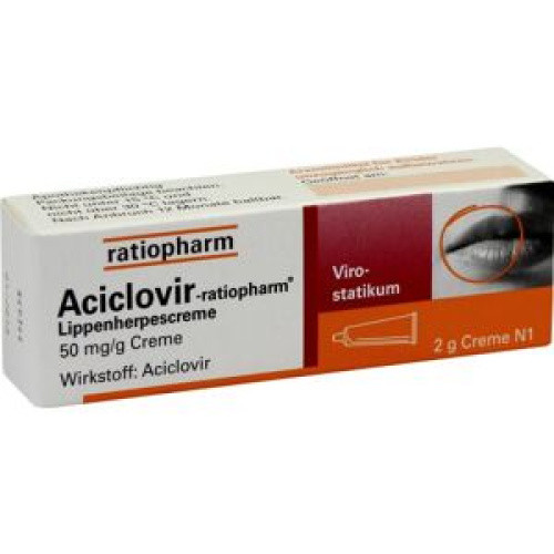 Aciclovir-ratiopharm Lippenherpescreme Aciclovir-ratiopharm Lippenherpescreme