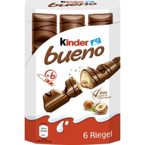 Ferrero Kinder Bueno 6St Ferrero Kinder Bueno 6St