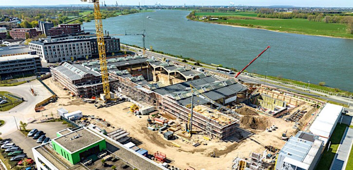 Grundsteinlegung für multifunktionales Mehrspartenhaus 