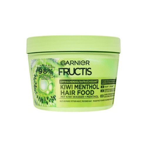 Fructis Haarmaske Kiwi Menthol Hair Food 400ml Fructis Haarmaske Kiwi Menthol Hair Food 400ml