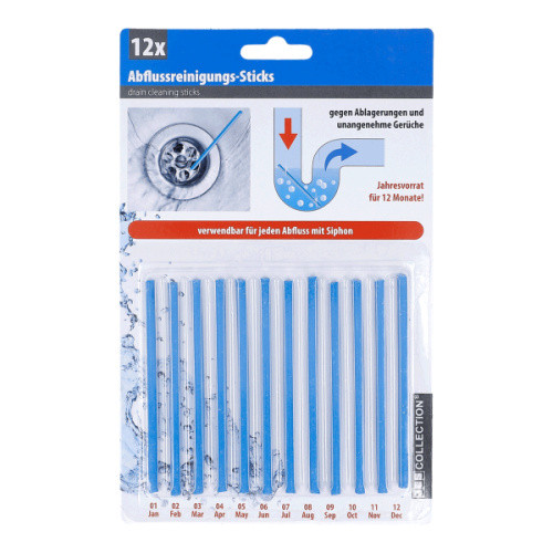 12er Abflussreinigungs-Sticks 12er Abflussreinigungs-Sticks