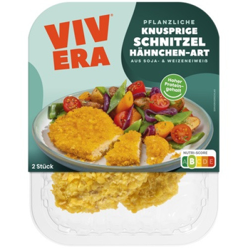 Vivera veganes Hähnchen Schnitzle frisch 200g Vivera veganes Hähnchen Schnitzle frisch 200g