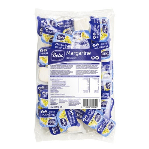 Bebo Margarine frisch 50x10g Bebo Margarine frisch 50x10g