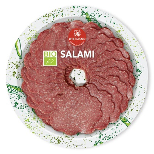Bio Wiltmann Salami fein frisch 80g Bio Wiltmann Salami fein frisch 80g