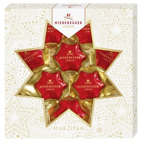 Marzipan Weihnachtssterne 125g Marzipan Weihnachtssterne 125g