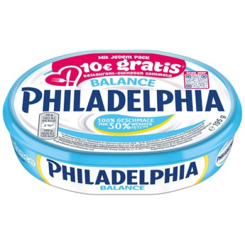 Philadelphia Balance frisch 195g Philadelphia Balance frisch 195g