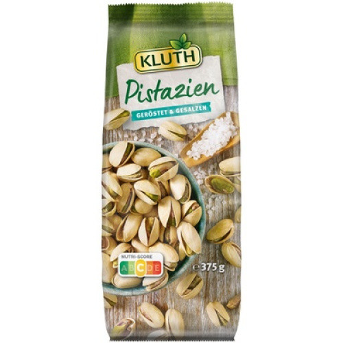 Kluth Pistazien geröstet & gesalzen 375g Kluth Pistazien geröstet & gesalzen 375g