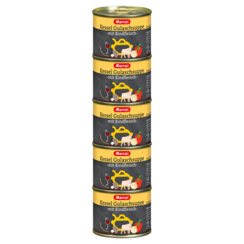 Kessel-Gulasch-Suppe 5x0,2l Kessel-Gulasch-Suppe 5x0,2l