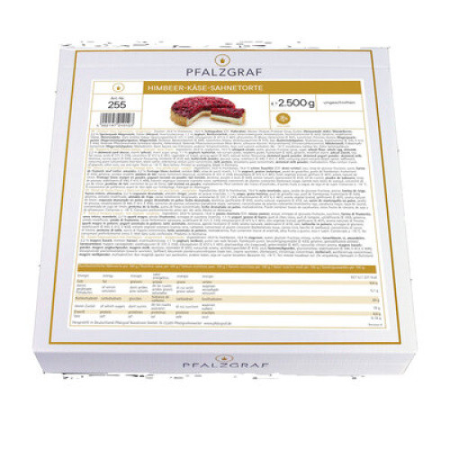 Himbeer-Käse-Sahnetorte TK 2500g Himbeer-Käse-Sahnetorte TK 2500g
