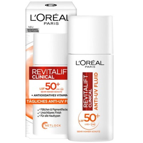 RevitaLift Clinical Vitamin C UV-Fluid LSF50 50ml RevitaLift Clinical Vitamin C UV-Fluid LSF50 50ml
