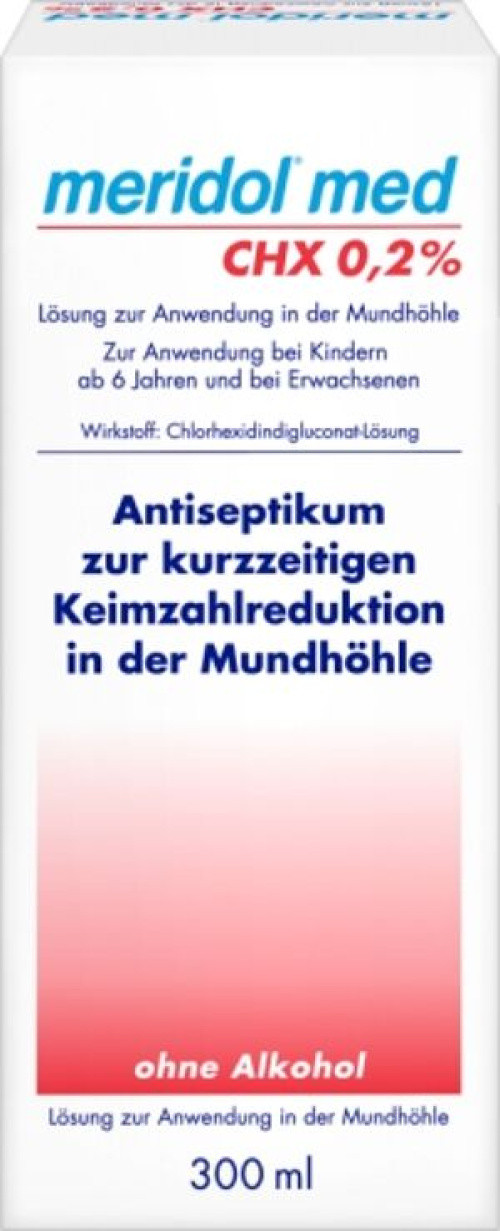 meridol med CHX 0.2% Spülung meridol med CHX 0.2% Spülung