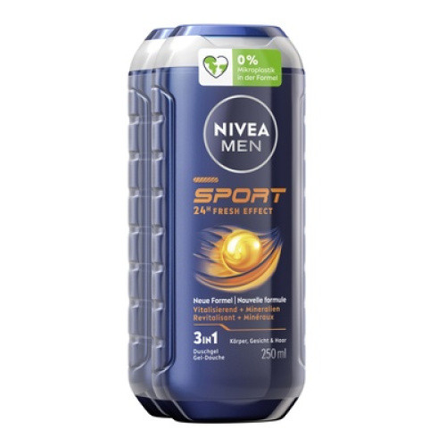 Nivea Men Duschgel Sport 2x250ml Nivea Men Duschgel Sport 2x250ml
