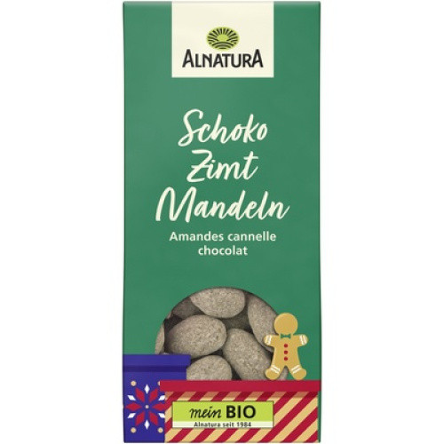Bio Schoko Zimt Mandeln 100g Bio Schoko Zimt Mandeln 100g