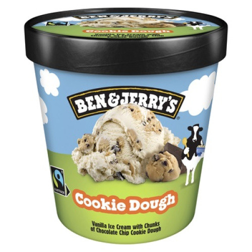 Fairtrade Cookie Dough ´Ben & Jerry´s´ TK 465 ml Fairtrade Cookie Dough ´Ben & Jerry´s´ TK 465 ml