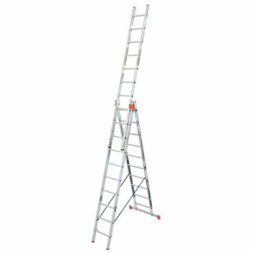 Tribilo´ Sprossen-Vielzweckleiter Dreiteilig 3X10 Sprossen 1Set Tribilo´ Sprossen-Vielzweckleiter Dreiteilig 3X10 Sprossen 1Set
