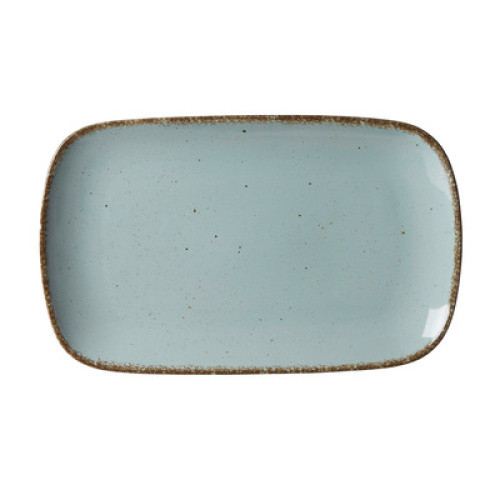 Platte Rechteck 33x20 cm Blau 1St Platte Rechteck 33x20 cm Blau 1St