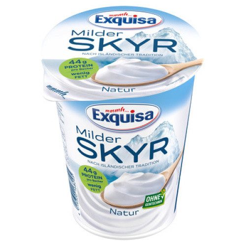 Exquisa Milder Skyr Natur frisch 400g Exquisa Milder Skyr Natur frisch 400g