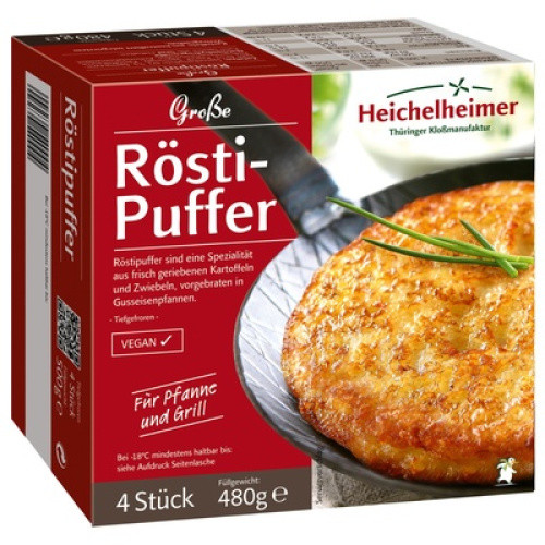 Heichelheimer Rostipuffer TK 4x120g Heichelheimer Rostipuffer TK 4x120g