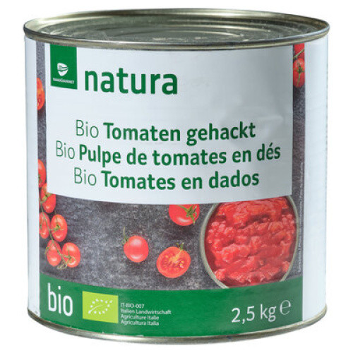 Bio Tomaten gehackt 2650ml Bio Tomaten gehackt 2650ml