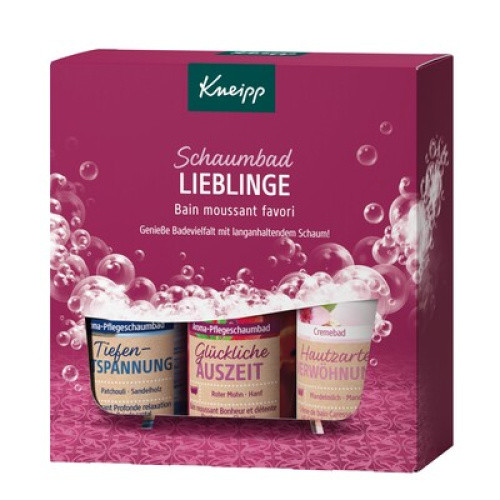 Kneipp Geschenkpackung Schaumbad Lieblinge 3x100ml Kneipp Geschenkpackung Schaumbad Lieblinge 3x100ml