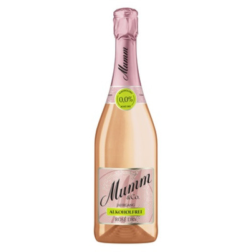 Mumm Jahrgangssekt Rosé Dry Alkoholfrei 0,75 L Mumm Jahrgangssekt Rosé Dry Alkoholfrei 0,75 L