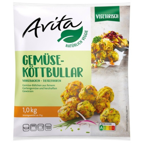 Gemüse-Köttbullar TK 1 kg Gemüse-Köttbullar TK 1 kg