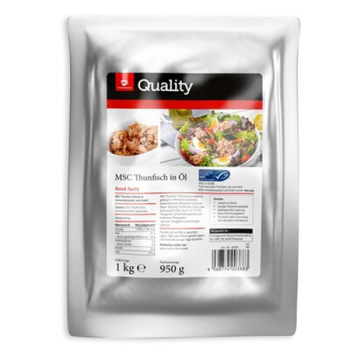 MSC Thunfisch-Stücke in Öl 1kg MSC Thunfisch-Stücke in Öl 1kg