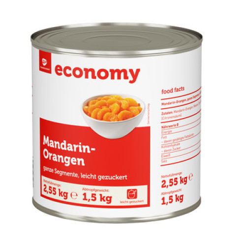 Mandarin-Orangen 2650ML Mandarin-Orangen 2650ML