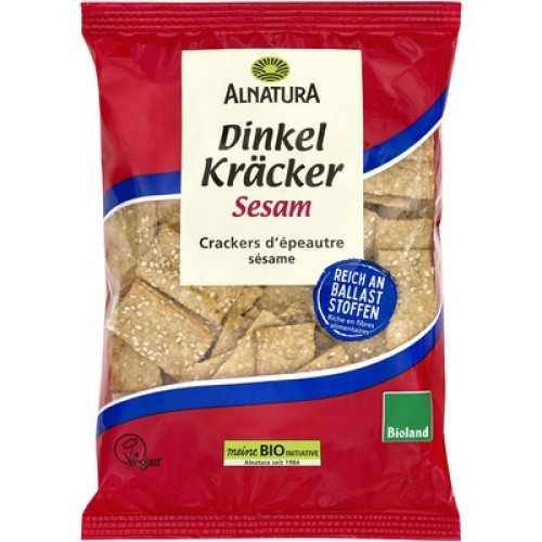 Bio Dinkel Kräcker Sesam 175g Bio Dinkel Kräcker Sesam 175g