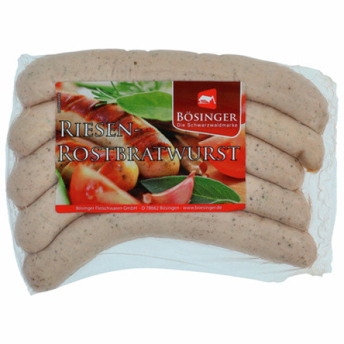 Riesenrostbratwurst frisch 900g Riesenrostbratwurst frisch 900g