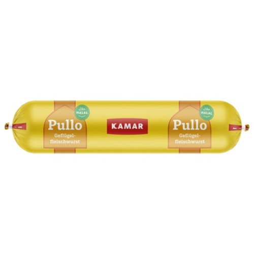 Geflügelfleischwurst halal frisch 400g Geflügelfleischwurst halal frisch 400g
