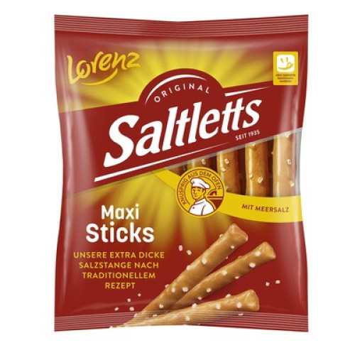 Lorenz Saltletts Maxi Sticks 125g Lorenz Saltletts Maxi Sticks 125g
