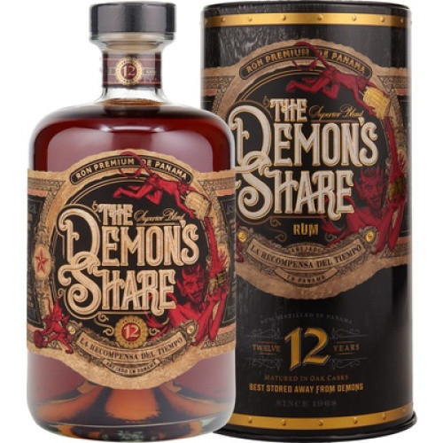 The Demons Share 12 years Rum 41% 0,7l The Demons Share 12 years Rum 41% 0,7l