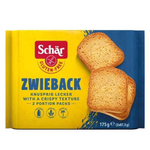 Zwieback glutenfrei 175g Zwieback glutenfrei 175g
