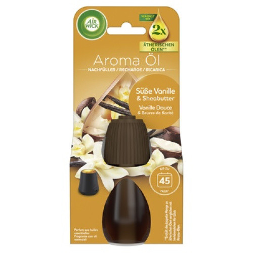 Air Wick Aroma-Öl Nachfüller Süße Vanille & Sheabutter 20ml Air Wick Aroma-Öl Nachfüller Süße Vanille & Sheabutter 20ml